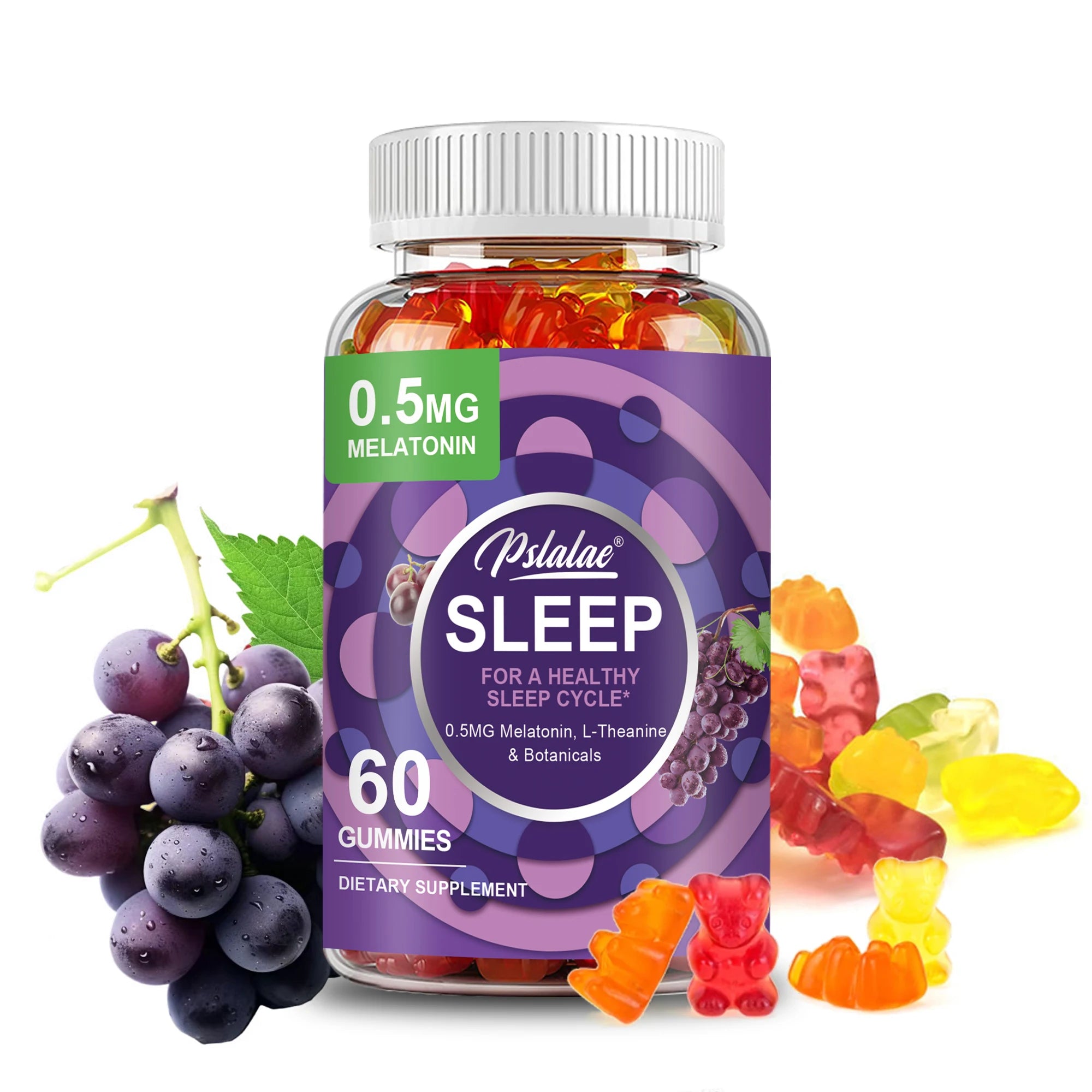 Sleep with Melatonin Gummies