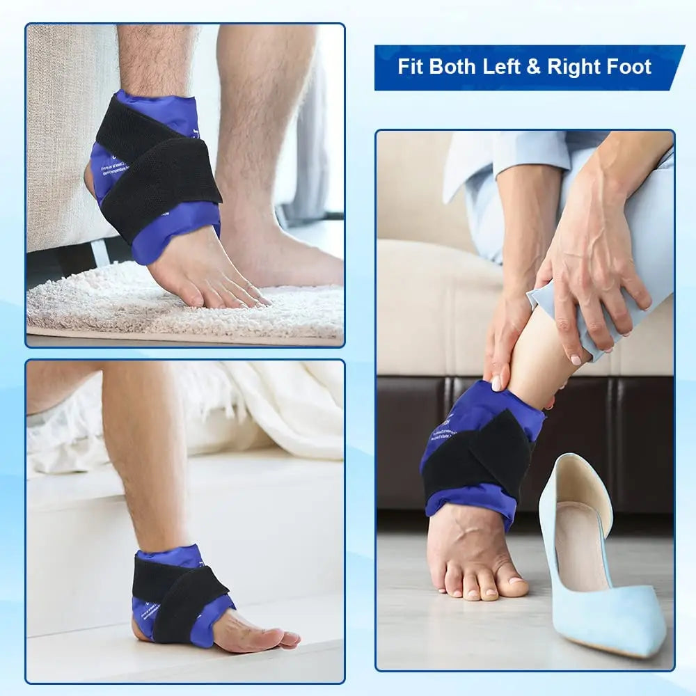 Ankle Ice Pack Wrap