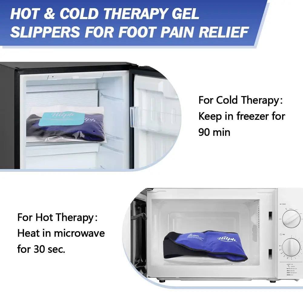 Lower Back Ice Pack - Hot & Cold Therapy, Reusable Compress for Pain Relief & Support