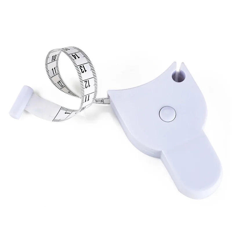 Self-Tightening 150cm Body Measuring Tape for Tailoring & Fitness