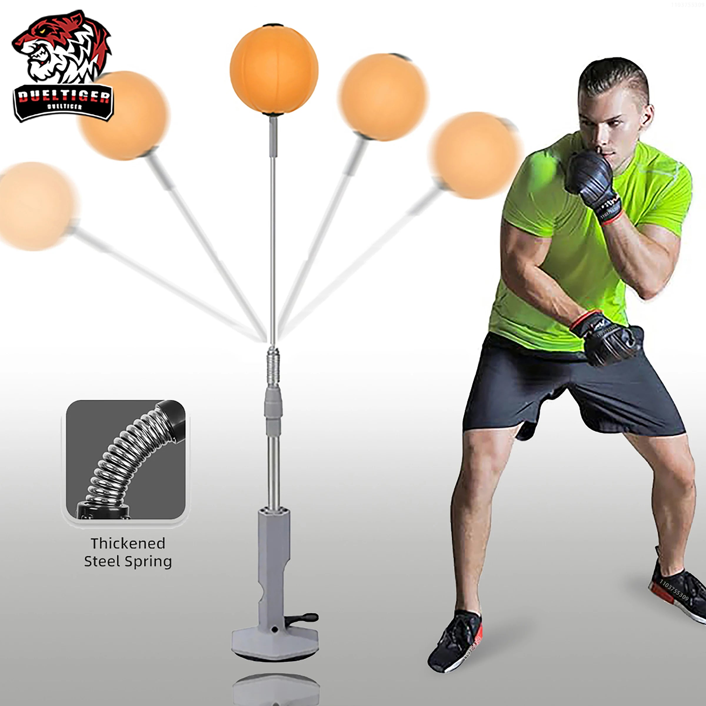 Vertical Boxing Speed Ball – Reflex Target for Punching & Kickboxing Training