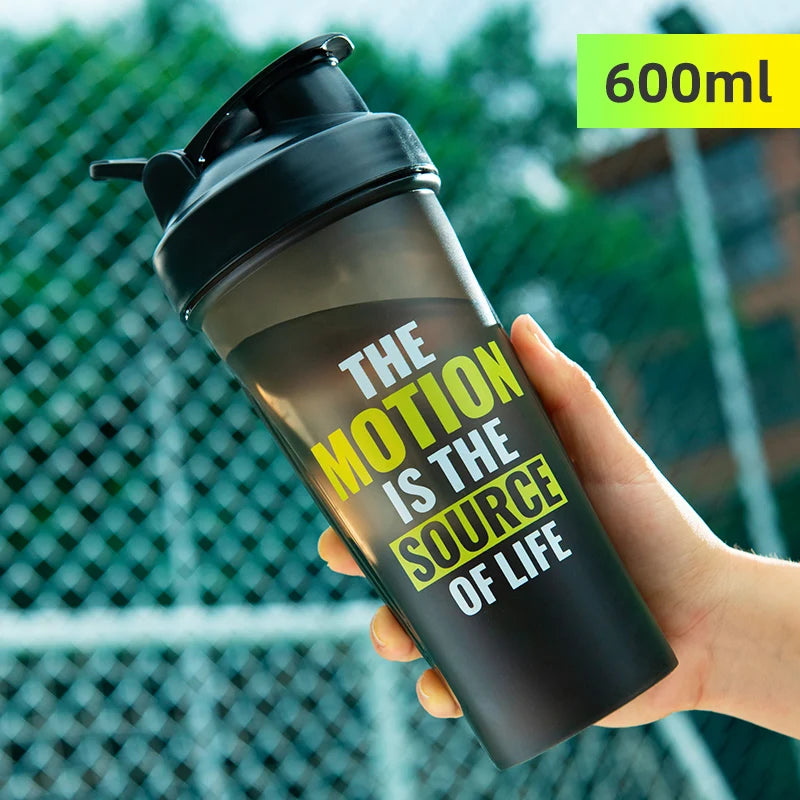 Portable Leak-Proof Shaker Bottle for Gym & Sports – Protein Powder Mixing Cup