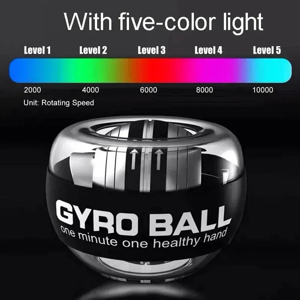 Self-Starting Wrist Ball Gyroscope – Power Hand Ball for Muscle Relaxation & Strength Training