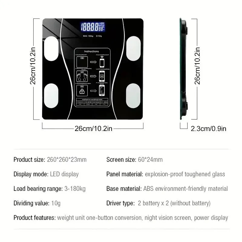 Intelligent body fat scale