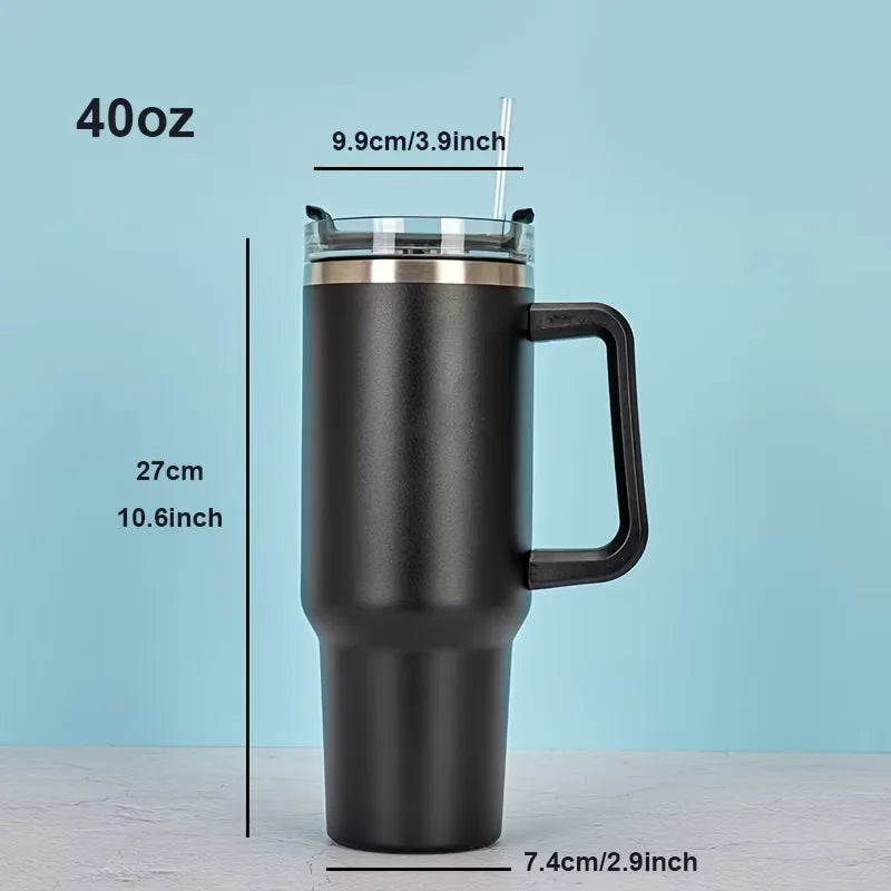 Tumbler Vacuum Insulated Thermos With Handle