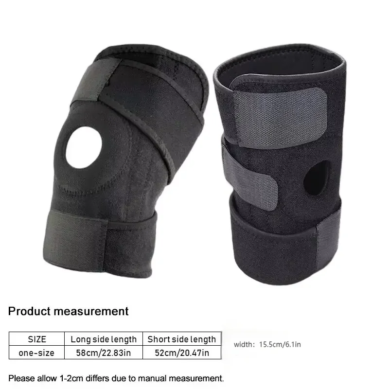 Knee brace without side stabilizer