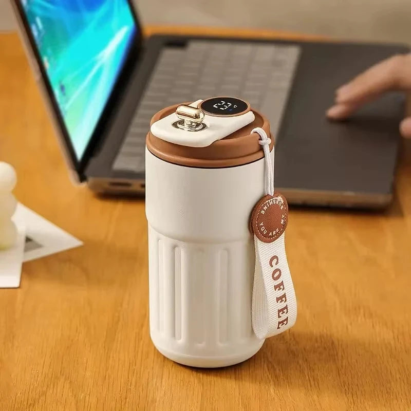 Stainless Steel Insulated Cup Temperature Display