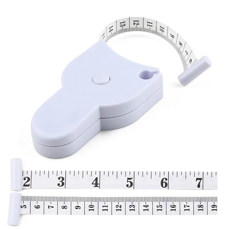 Self-Tightening 150cm Body Measuring Tape for Tailoring & Fitness