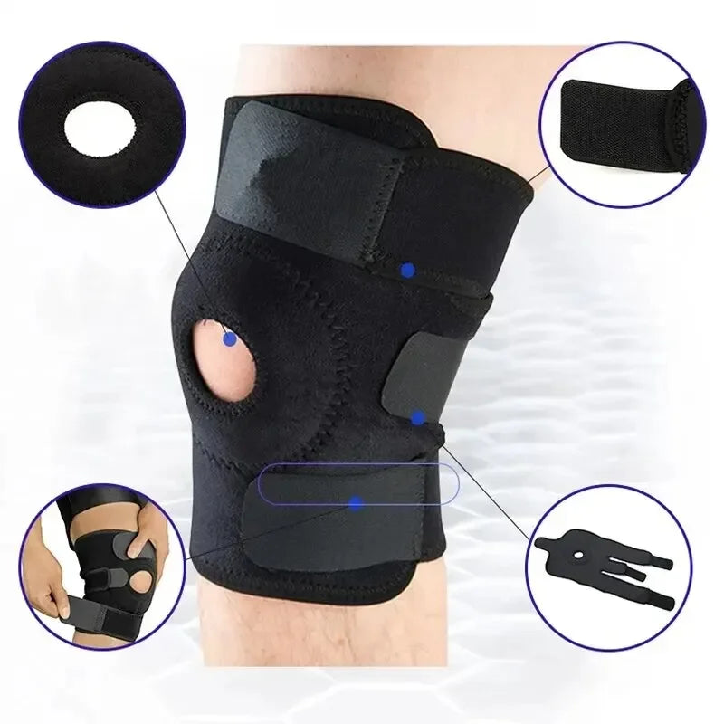 Knee brace without side stabilizer