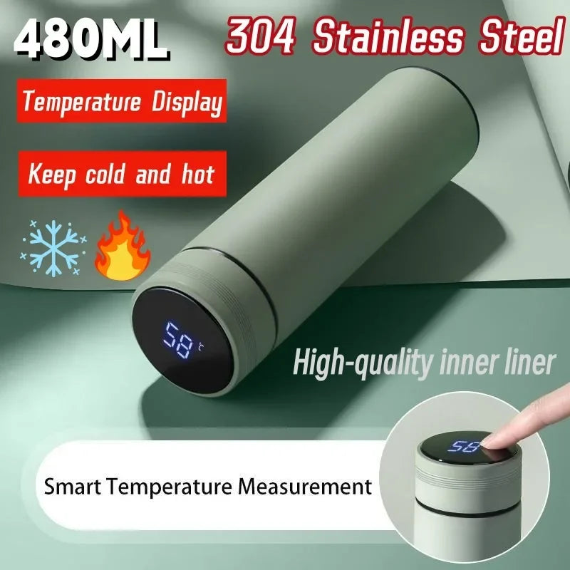 Smart Water Bottle Stainless Steel Thermos