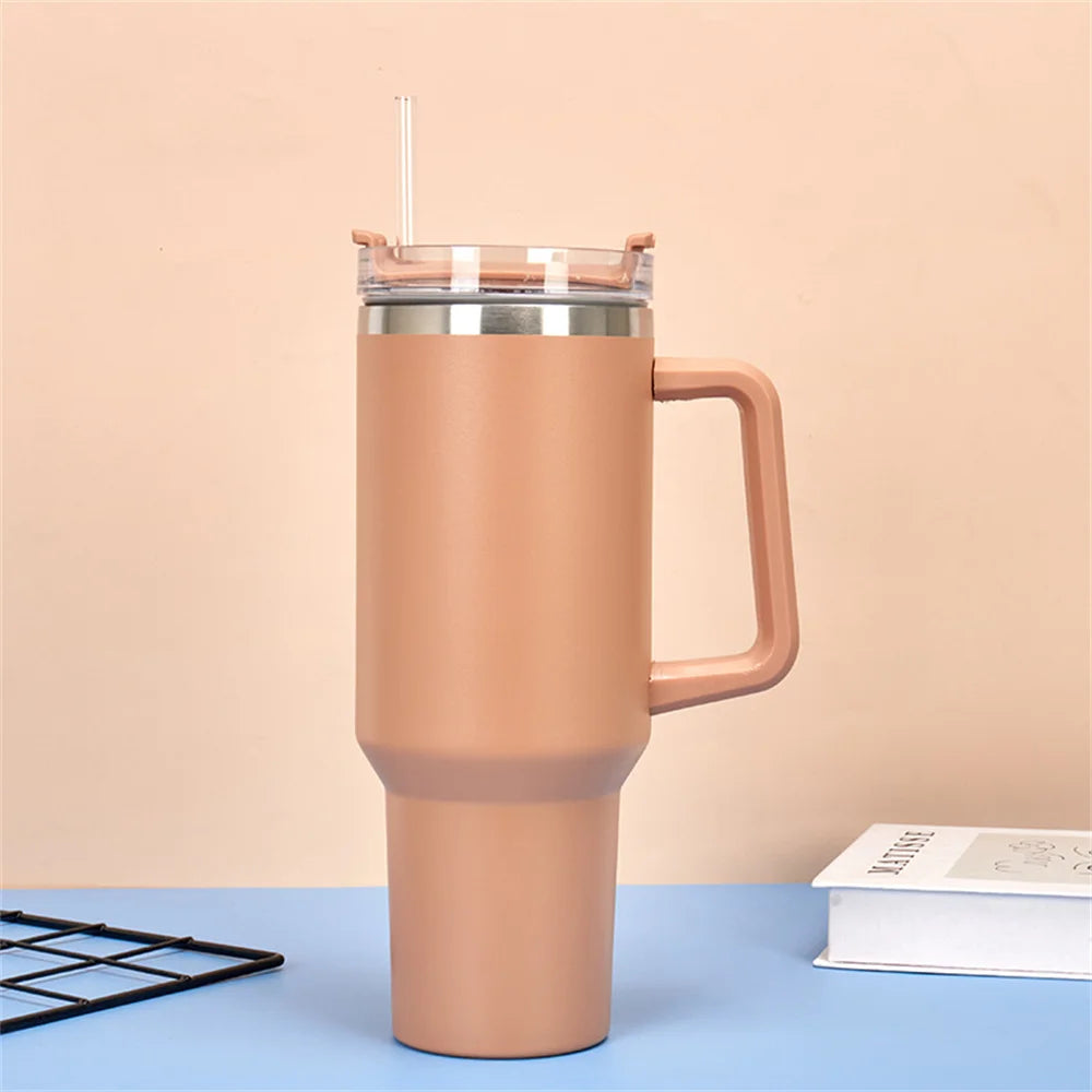 Tumbler Vacuum Insulated Thermos With Handle