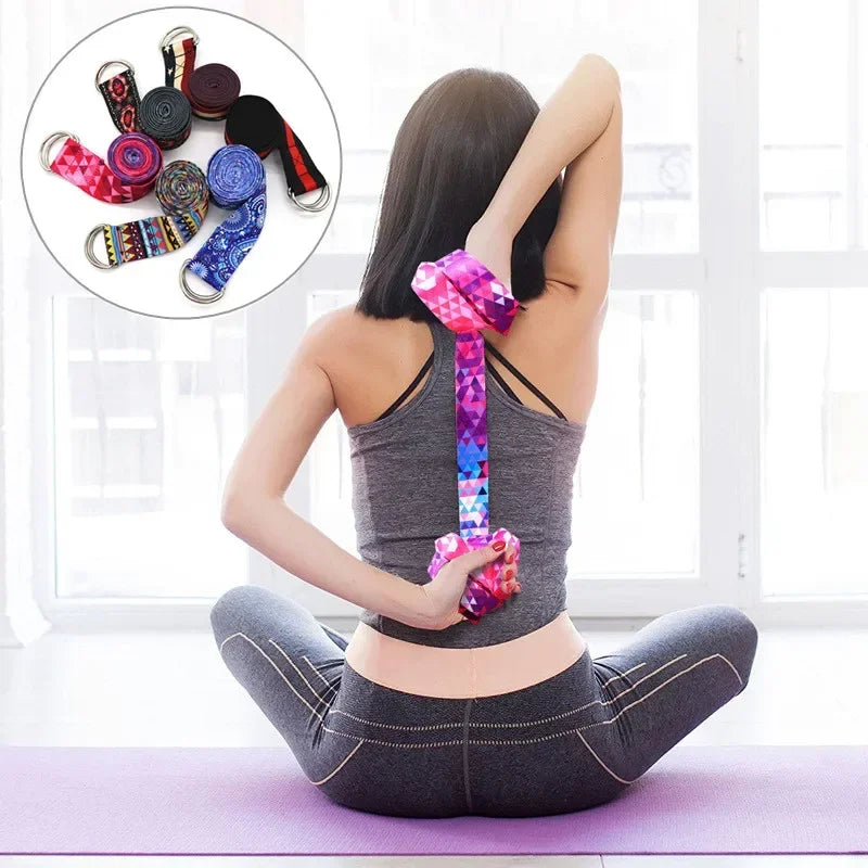 Multi-Colors Yoga Stretching Belt