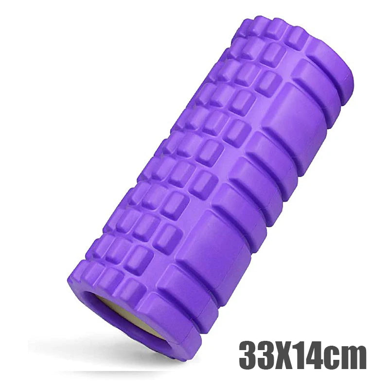 33cm Foam Yoga Roller - Muscle Massage, Back Relief