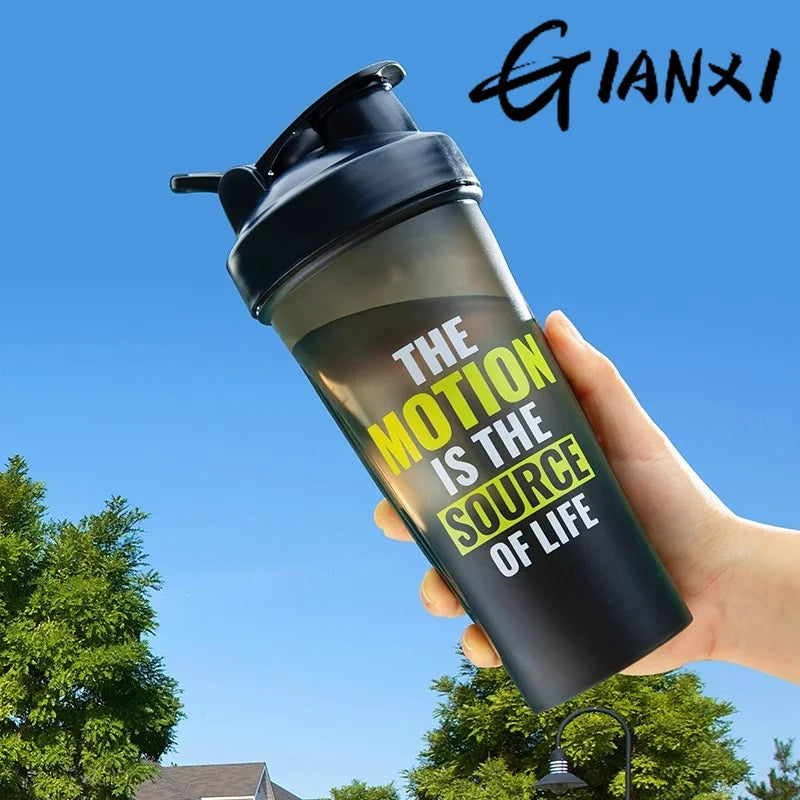 Portable Leak-Proof Shaker Bottle for Gym & Sports – Protein Powder Mixing Cup