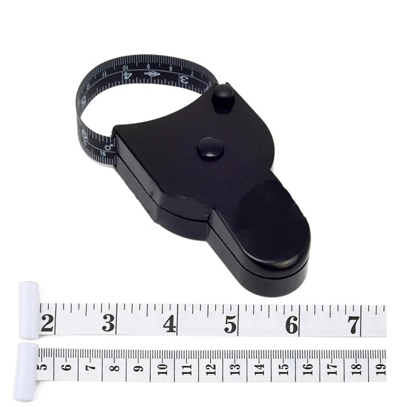 Self-Tightening 150cm Body Measuring Tape for Tailoring & Fitness