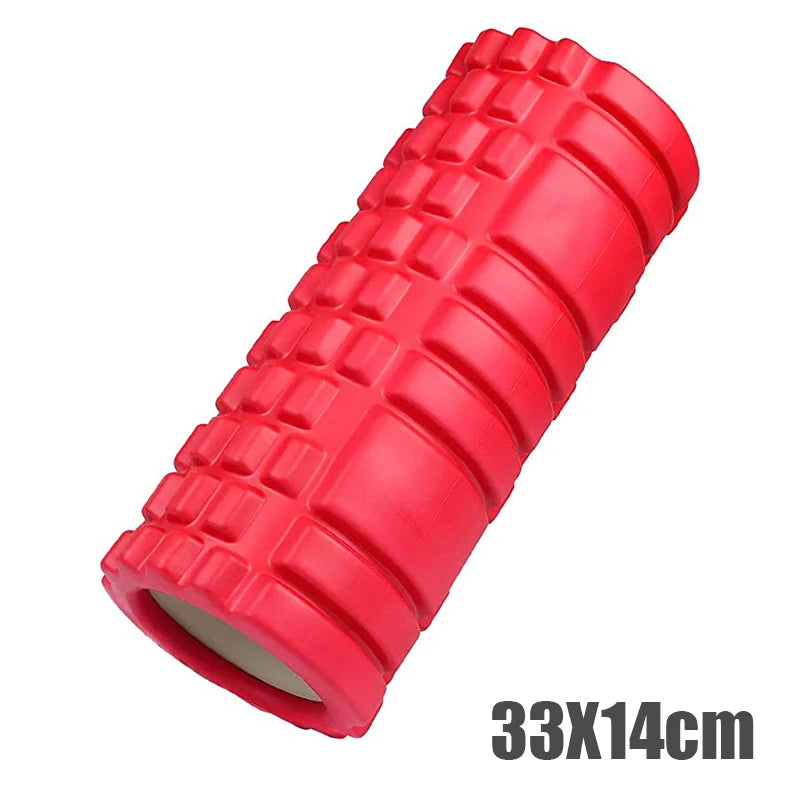 33cm Foam Yoga Roller - Muscle Massage, Back Relief