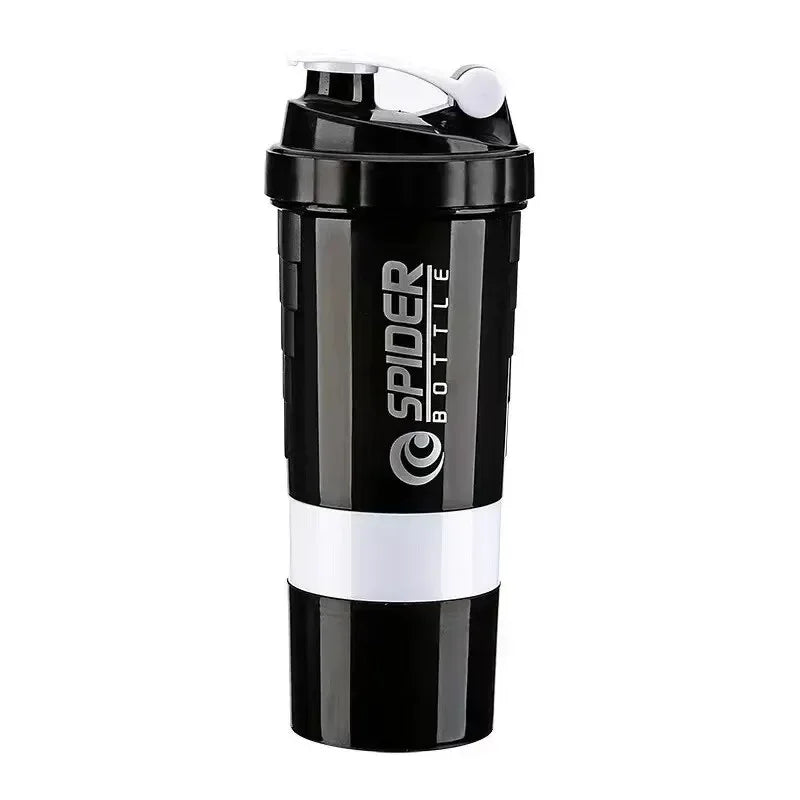 600ml Protein Shaker Bottle – 20oz Portable Fitness Bottle for Athletes & Fitness Enthusiasts