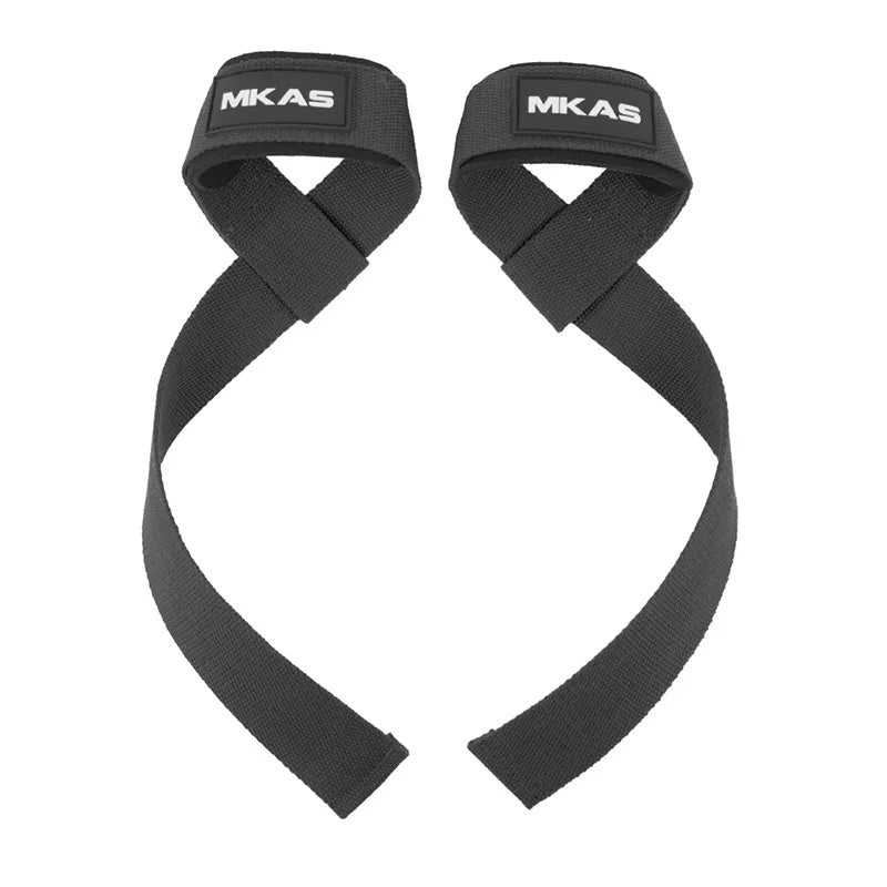 Anti-Skid Strength Training Power Grip Belt & Wrist Bandage for Weight Lifting