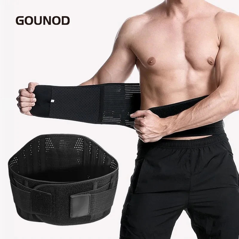 Adjustable Lumbar Support Belt for Back Pain & Fitness - Unisex Brace