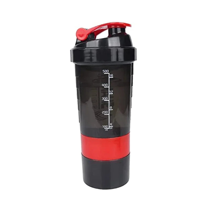 600ml Protein Shaker Bottle – 20oz Portable Fitness Bottle for Athletes & Fitness Enthusiasts