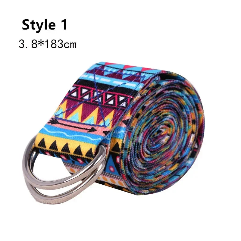 Multi-Colors Yoga Stretching Belt