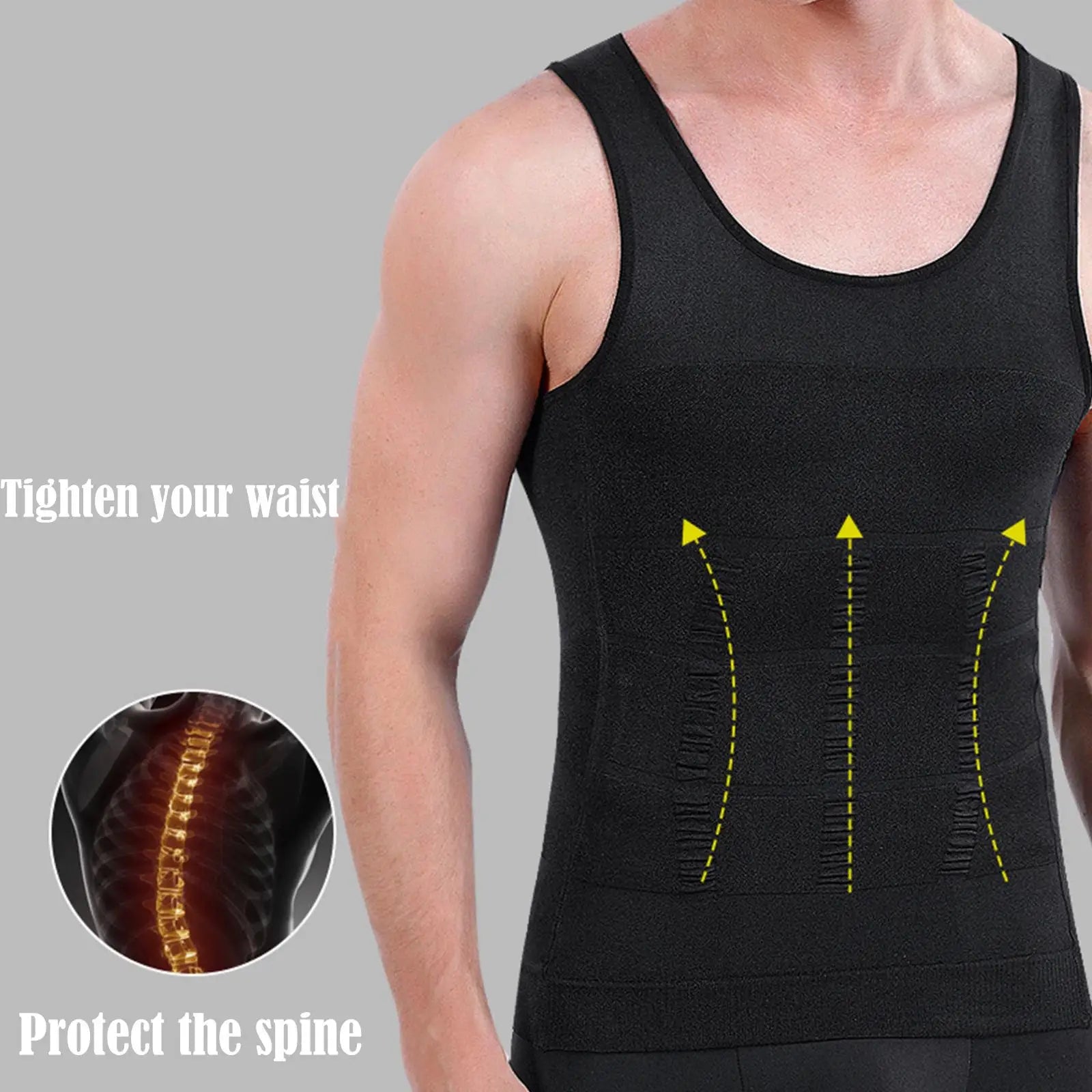 Men's Slimming Thermal Compression Shirt