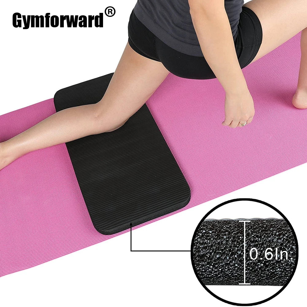 1.5cm Extra-Thick Non-Slip Yoga Knee Pad – Foam Cushion for Pilates, Fitness, & Gym Workouts