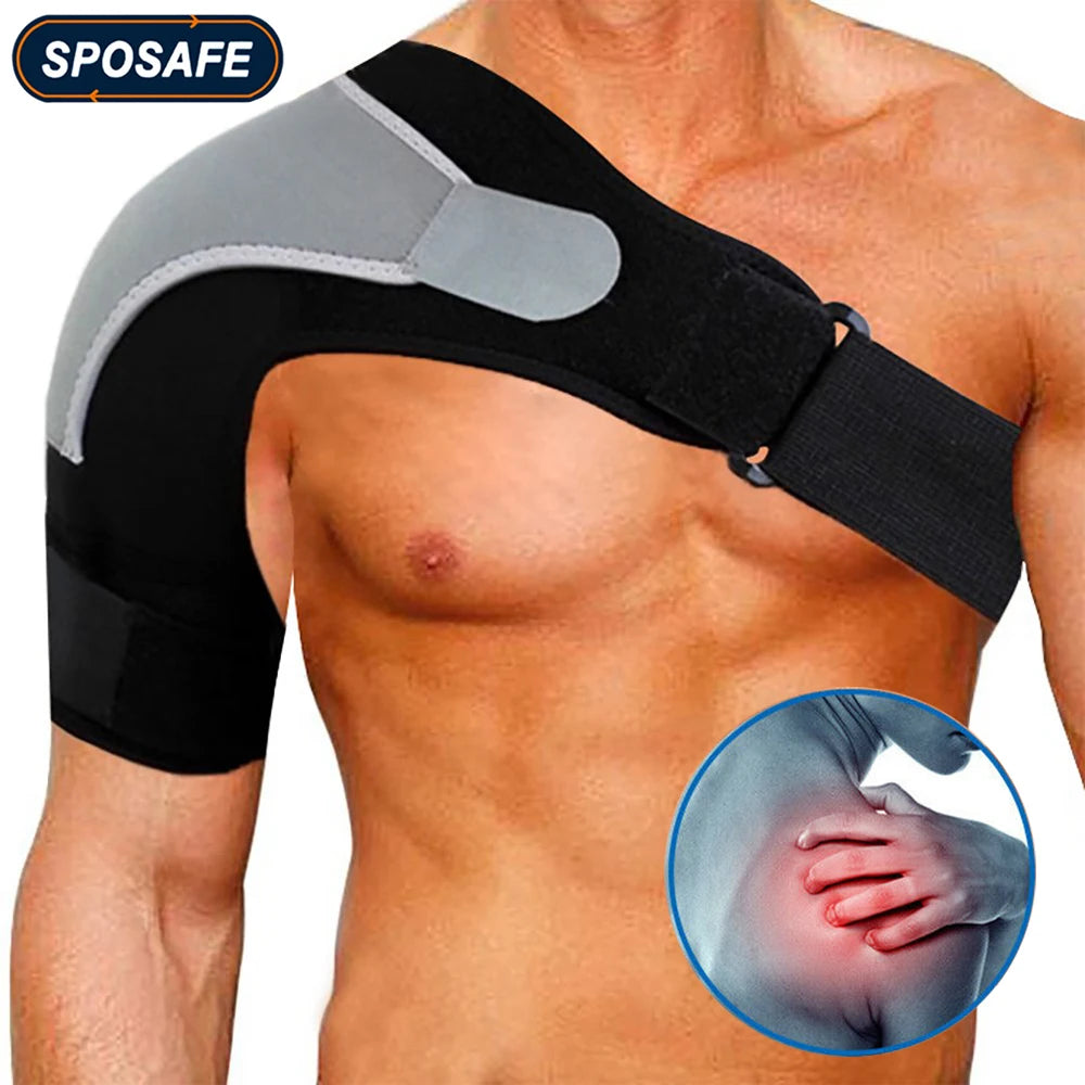 Shoulder Ice Pack - Hot & Cold Therapy, Compression Support for Pain Relief & Injuries