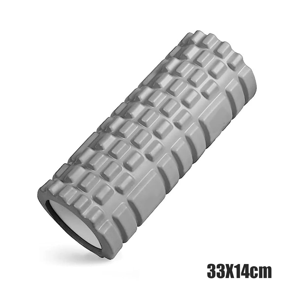 33cm Foam Yoga Roller - Muscle Massage, Back Relief