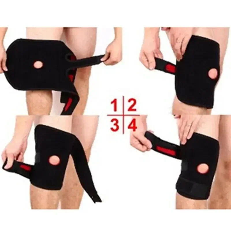 Knee brace without side stabilizer