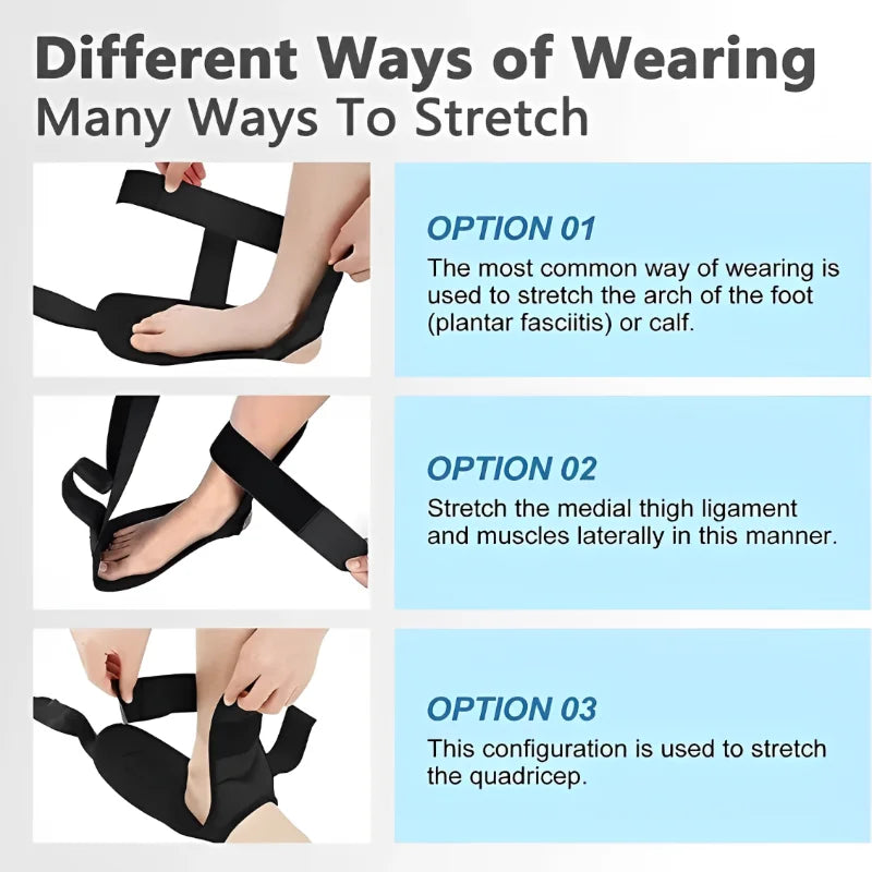 Leg Stretcher Flexibility Strap For Rehabilitation Plantar Fasciitis