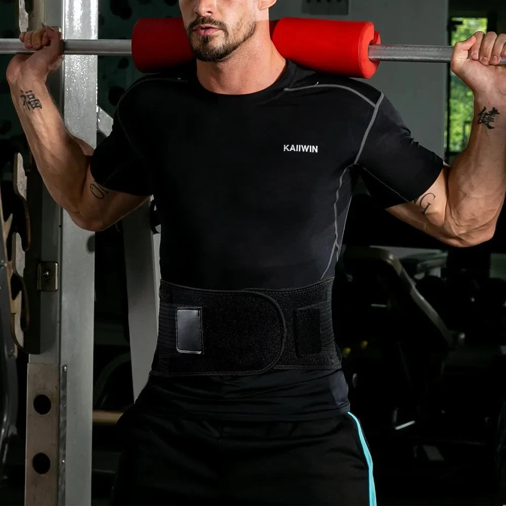 Adjustable Lumbar Support Belt for Back Pain & Fitness - Unisex Brace