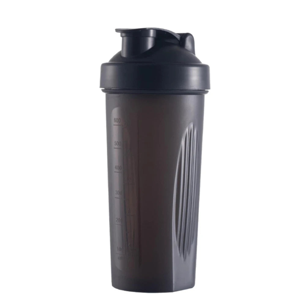 600ml Protein Shaker Bottle – 20oz Portable Fitness Bottle for Athletes & Fitness Enthusiasts