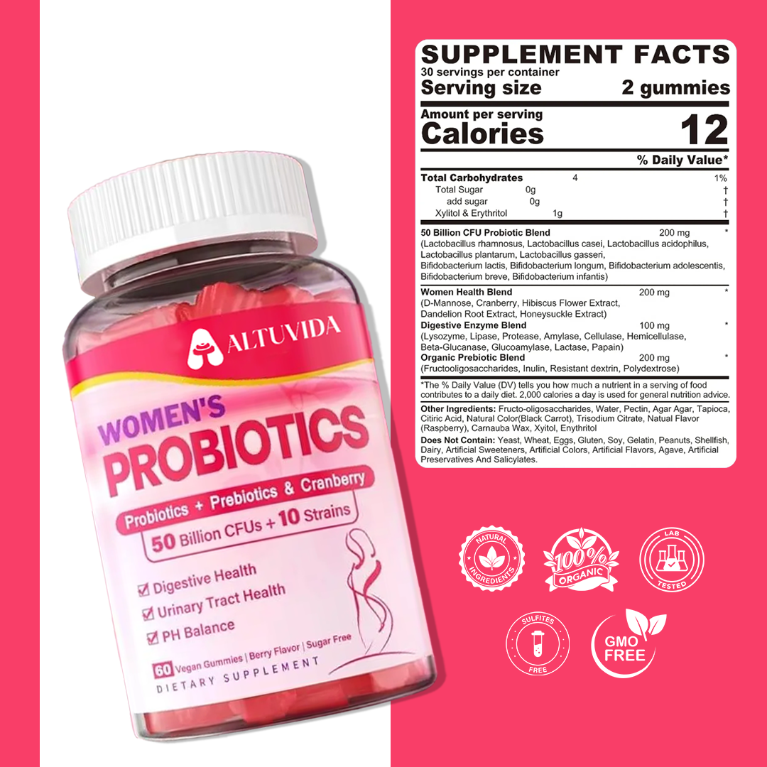 Altuvida Women's Probiotic Gummies